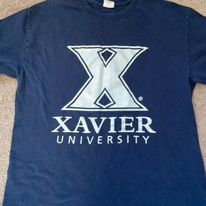 Xavier University tee shirt